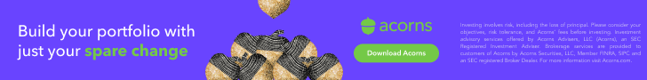 Acorns Investing Banner